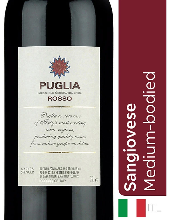 New π Red Wine Puglia Rosso - Case Of 6 π 3 New π Red Wine Puglia Rosso - Case Of 6 π
