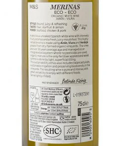 Cheapest ❤️ Wine, Beer & Spirits Merinas Spanish Organic White - Case Of 6 😍 -WineShop Sales SD FD F23A 29059836 NC X EC 2
