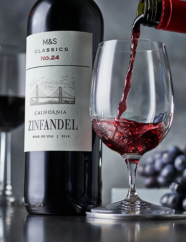 Promo βοΈ M&S Classics Red Wine Zinfandel - Case Of 6 π₯° 5 Promo βοΈ M&S Classics Red Wine Zinfandel - Case Of 6 π₯° - Image 3